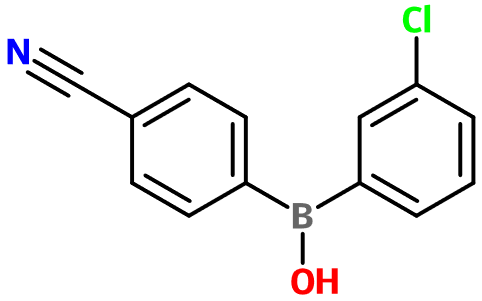 (image for) MC085110 (3-Chlorophenyl)(4-cyanophenyl)borinic acid